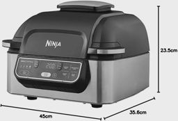 Ninja Foodi friteuse Grill & Air Fryer 5 en 1 AG301