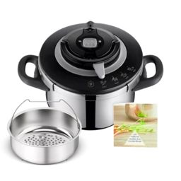 Seb cocotte minute clipso chef+ 4.5L 4programmes