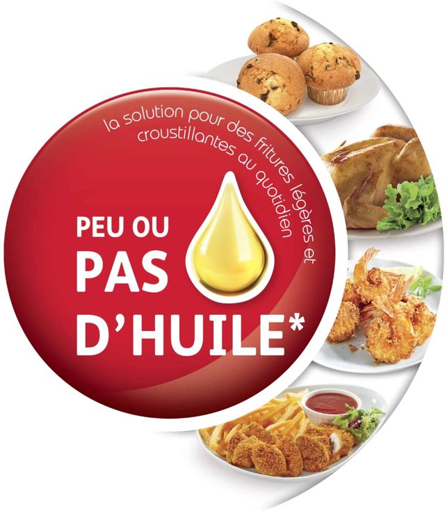 Moulinex Easy Fry  Friteuse Sans Huile Capacité XL EZ401810