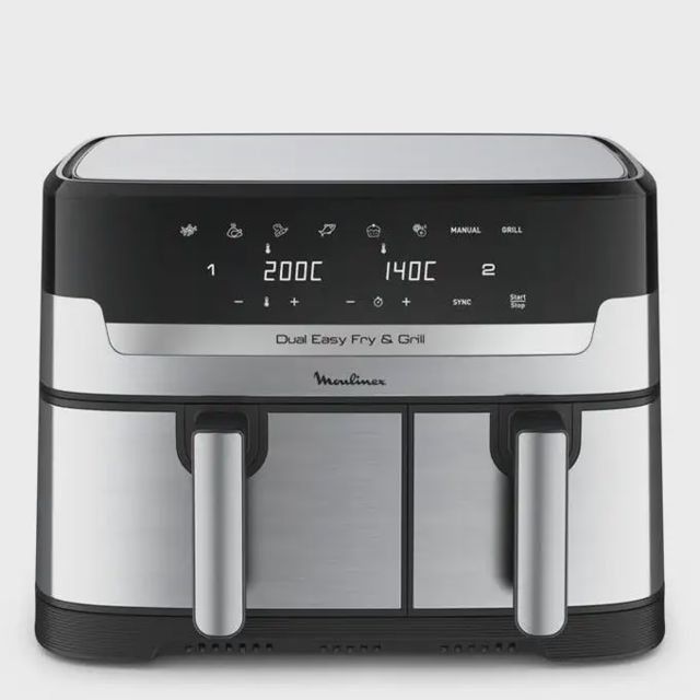 Moulinex Friteuse  air fryer  dual easy  fry & Grill 8,3 L