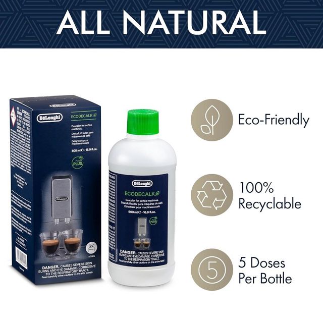 Delonghi detartrant machines a café 500mL DLSC500 (pièce)
