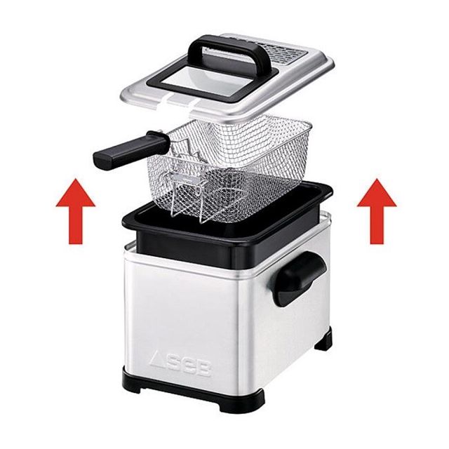 Seb friteuse 4litres family pro  fr506D00  inox 2400w