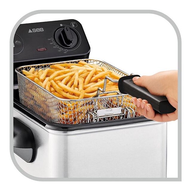 Seb friteuse 4litres family pro  fr506D00  inox 2400w