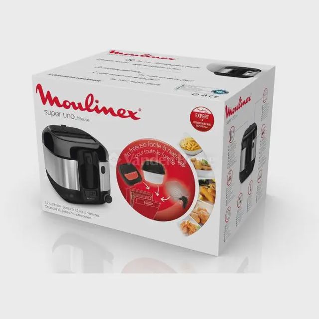 Moulinex Friteuse classique Super Uno 2.2 L 1.5 kg AM316D10