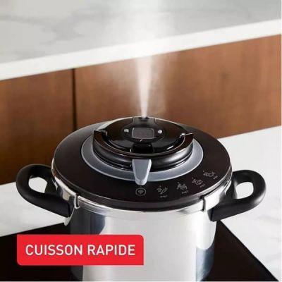 Seb cocotte minute clipso chef+ 4.5L 4programmes