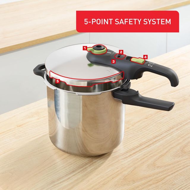 Tefal cocotte 8litres secure trendy P2584402