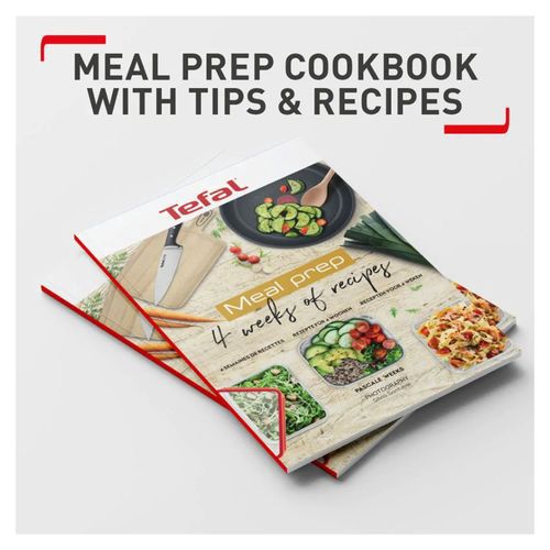 Tefal Meal Prep Titanium G737S325 Set 9 Pièces Induction