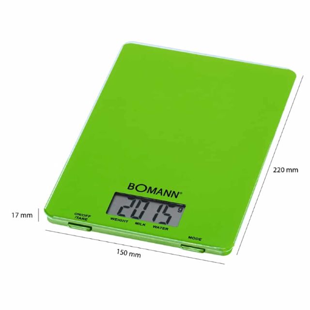Bomann Balance Alimentaire KW 1515 CB vert