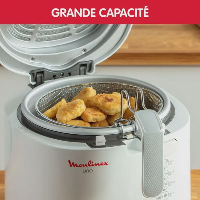 Friteuse a huile Moulinex fry uno 1.8L 1kg af203110
