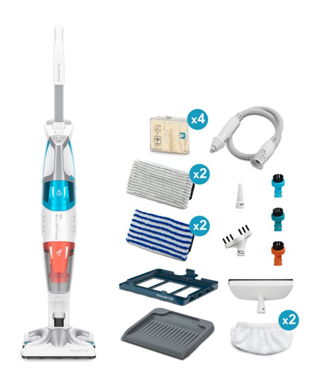 Rowenta Aspirateur Nettoyeur Vapeur RY8544WH